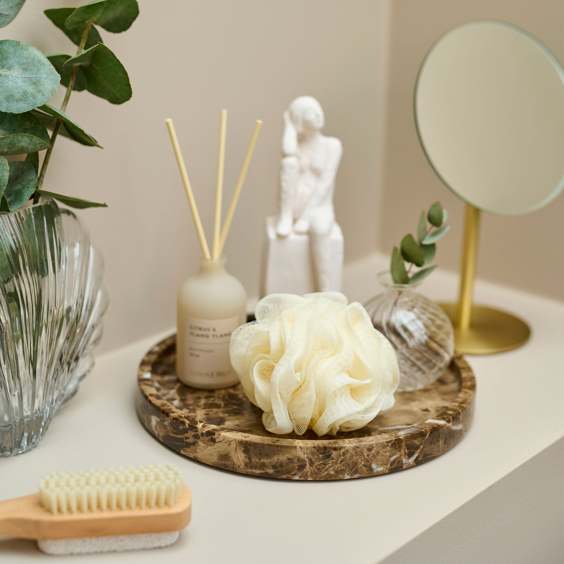 Marble II Rund Bakke